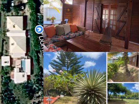 guadeloupe - 2 maisons + piscine + fort potentiel locatif sainte anne