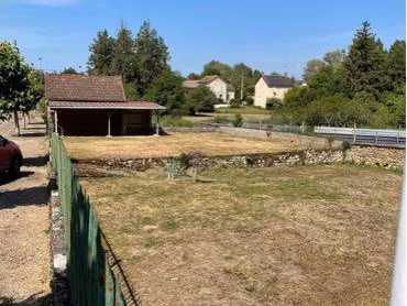 deux terrains avec garage