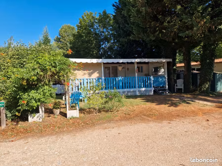vente mobilhome à vendre -camping le point vert- serrieres-de-briord- 31m2