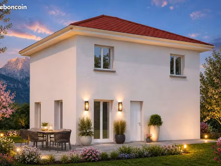 projet de construction d'une maison de 80 m² avec terrain à champ-sur-drac (38)