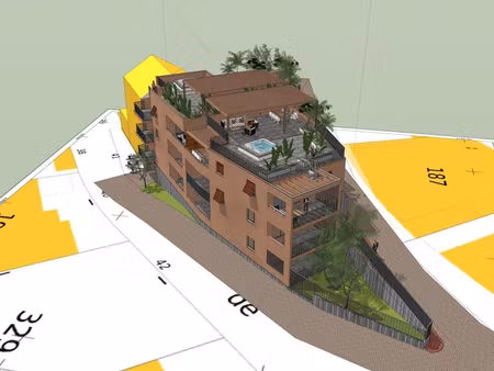 terrain 463 m² beausoleil
