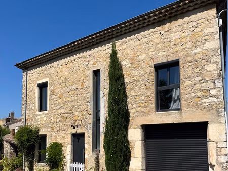 à vendre – maison en pierre rénovée avec studio indépendant – la coucourde (26740)