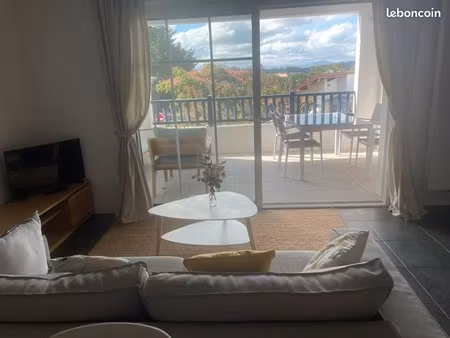 location meublé pour étudiant t2 bidart centre