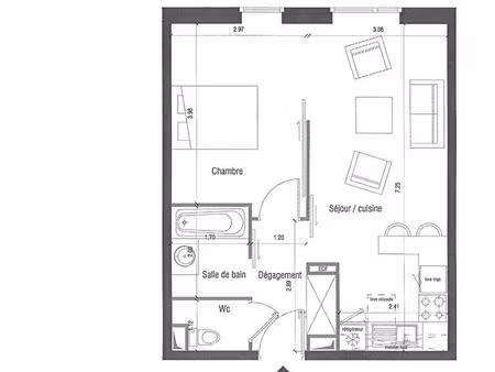 appt t2 + parking