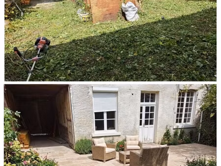 maison + garage + jardin - centre lubersac