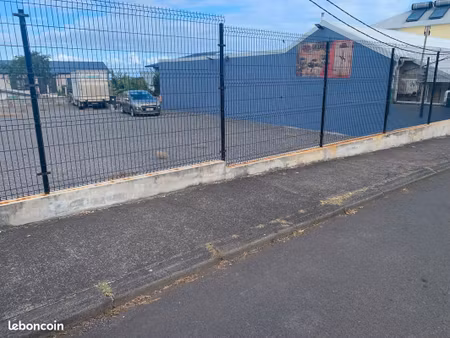 location de terrain cloturé a saint joseph sur rn2