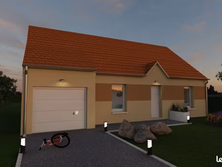 projet de construction d'une maison 79 m² avec terrain à bailleau-l'eveque (28)
