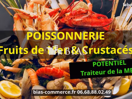 poissonnerie 300 m² le havre