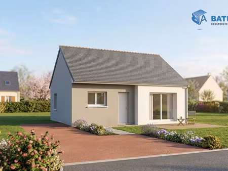projet de construction d'une maison 53 m² avec terrain à entrammes (53)