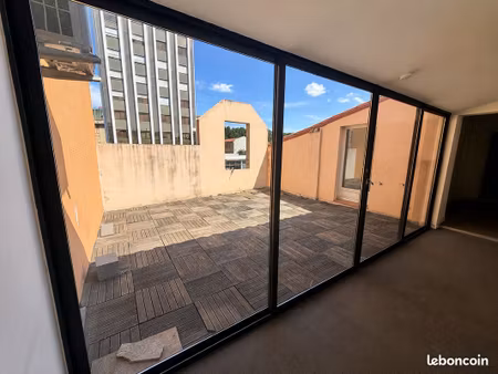 loft avec terrasse rue henri abbadie