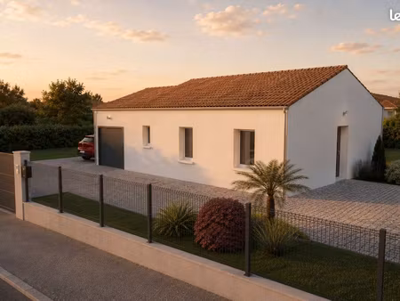 projet de construction d'une maison 89.33 m² avec terrain à combronde (63)
