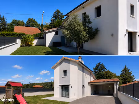 maison comme neuve 129 m² – 4 chambres dont suite parentale – garage double – roussillon