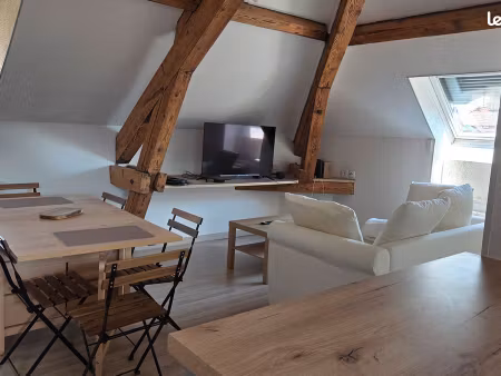 studio meublé de charme - 28m2 - hyper centre aix-les-bains