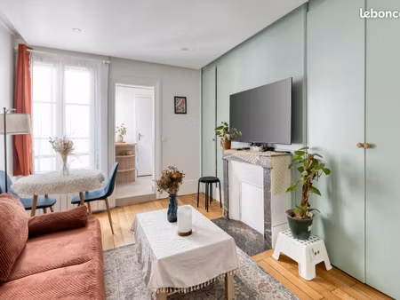 paris 17e - 28m² - 2 pièces - quartier ternes