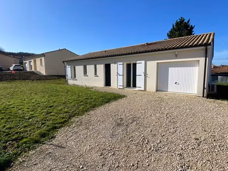 maison neuve contemporaine (2021) - 90m2 - champniers
