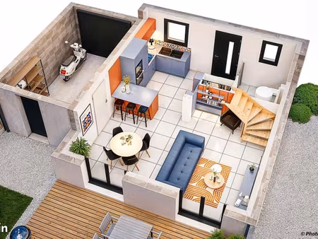 maison 4 pièces 68 m²