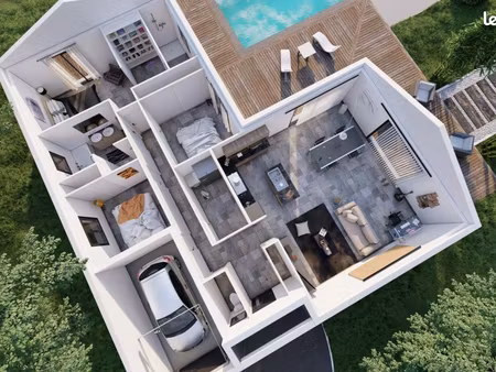 terrain 1 080 m² mees