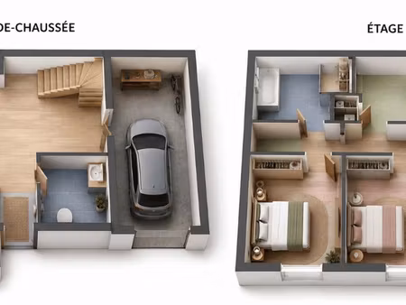 maison 92 m² marcey les greves