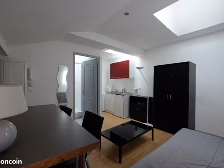 studio meublé quartier st nicolas / insa