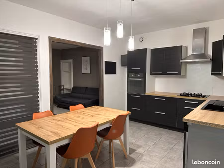 maison mitoyenne f4 meublée à haucourt moulaine