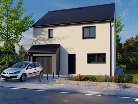 projet de construction d'une maison 103.45 m² avec terrain à artannes-sur-indre (37)