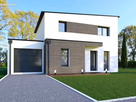 projet de construction d'une maison 102.83 m² avec terrain à crevin (35)