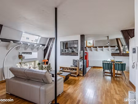 t3 duplex meublé – visites à distance possibles - parking - 91m2 - lyon 5e – dispo 5 juill