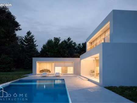 projet villa d’architecte 200m2- vue exceptionnelle - secteur recherché
