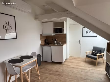 studio meublé climatisé
