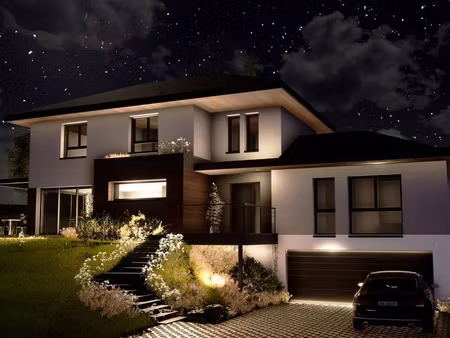 projet de construction d'une maison 141 m² avec terrain à collonges-sous-saleve (74)