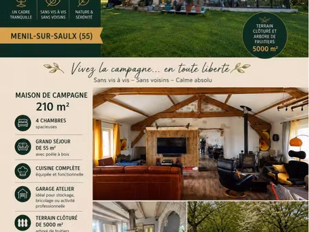 maison de campagne à vendre