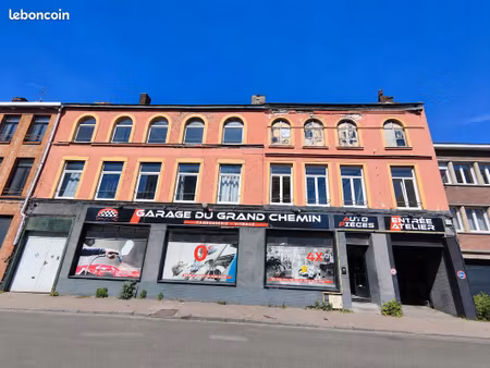 immeuble de rapport 10% – 3 appartements + local commercial de 600 m² + terrain de 600 m²
