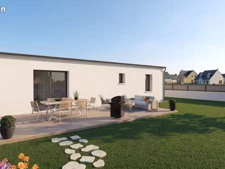 projet de construction d'une maison 70 m² avec terrain à briec (29)