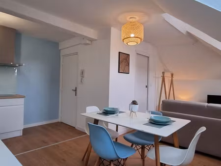 studio meublé 25m² - valenciennes centre