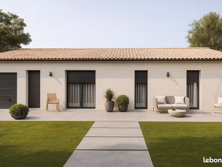 maison de 84.56 m² sur un terrain de 500 m² à asnieres-la-giraud en charente-maritime (17)
