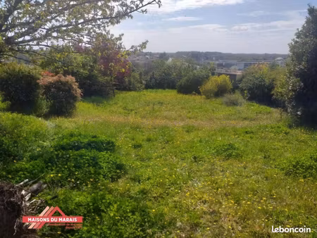 terrain 500 m² niort