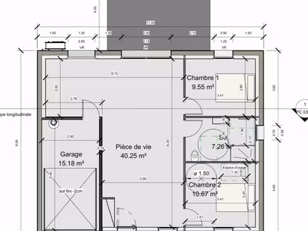 maison t3 neuve 68m2