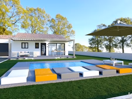 projet de construction d'une maison 110 m² avec terrain à ceyras (34)