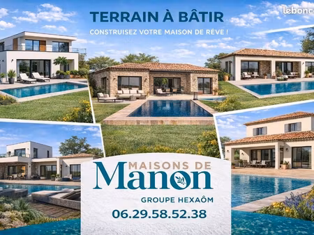 terrain 800 m² mougins