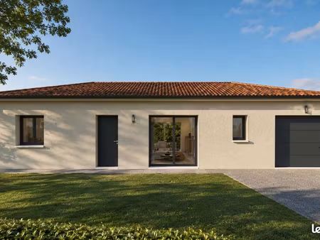maison de plain-pied de 3 chambres de 90.50 m² avec terrain à panazol (87)