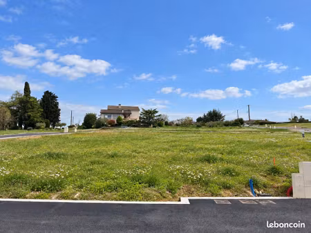 vente | terrain constructible | 500 m² | carlus | sdp 184m²
