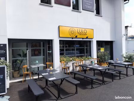 sous-location: restaurant 90 m² avec bar - 32 places + terrasse 32