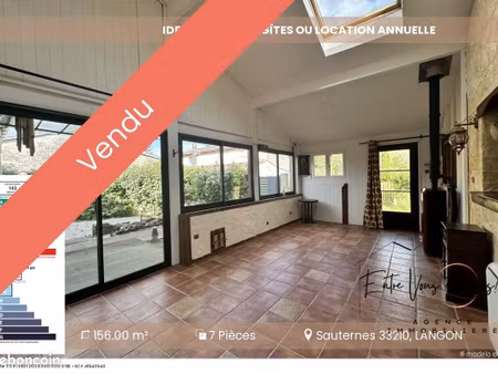 propriété 7 pièces 156 m²