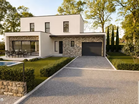 projet de construction d'une maison 120 m² avec terrain à lissieu (69)