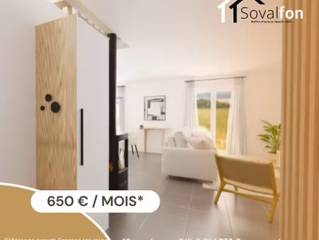 maison 3 pièces 60 m²