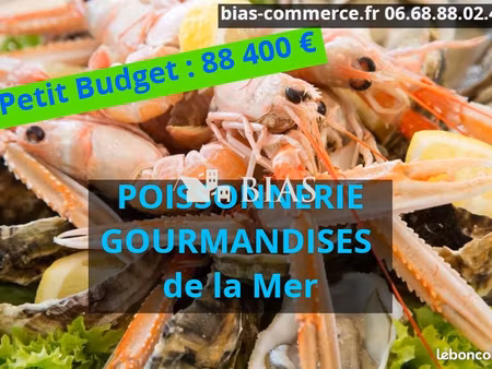poissonnerie  traiteur 70 m² rouen