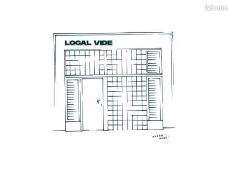 local commercial 110 m²