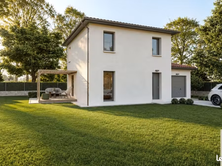 projet de construction d'une maison 90 m² avec terrain à garnerans (01)