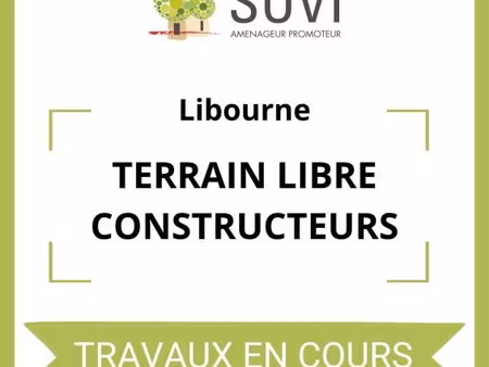 terrain 277 m² libourne