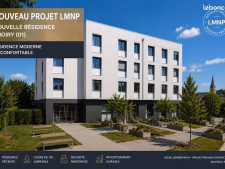 studio 1 pièce 19 m²